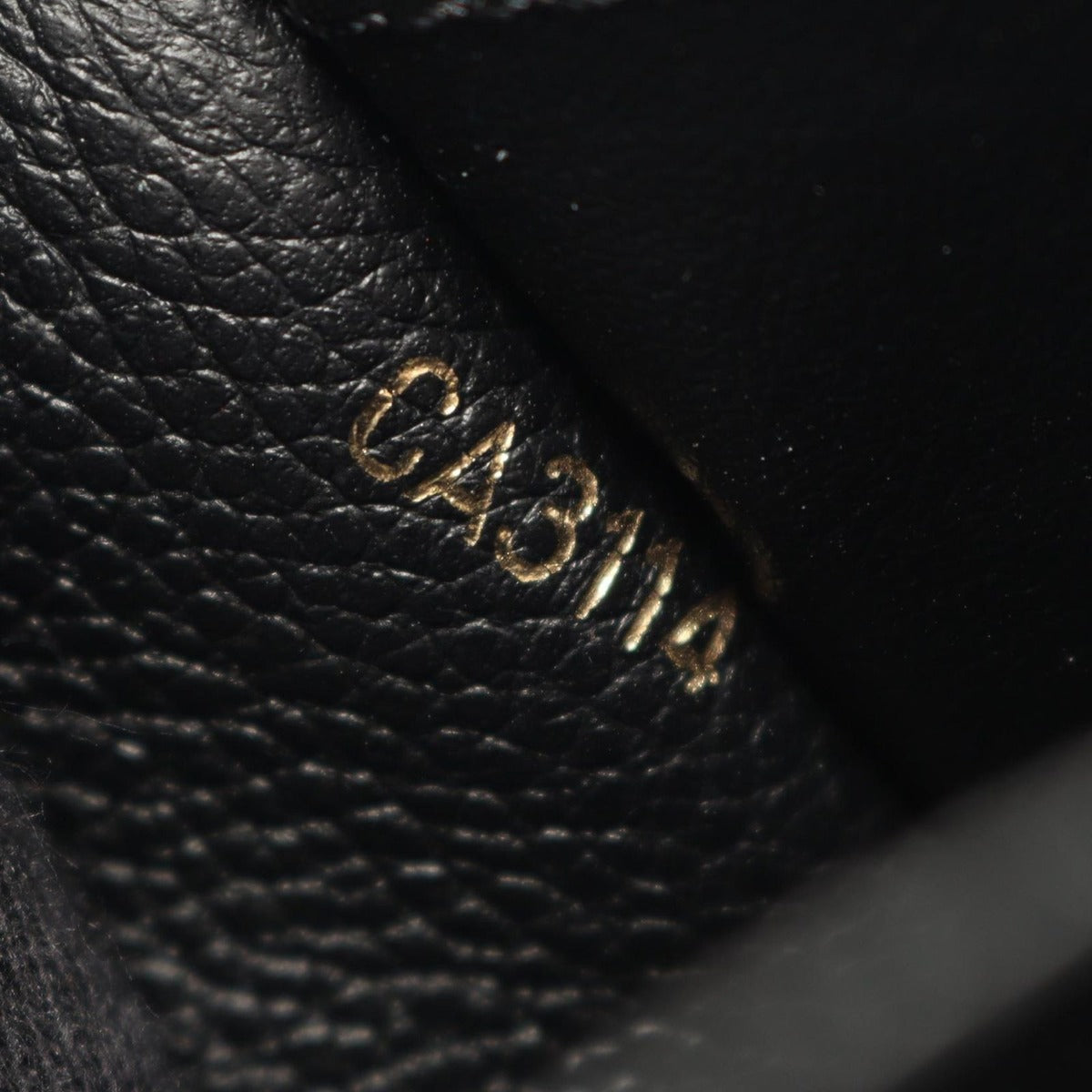 Louis Vuitton Bifold Wallet Portefeuille Curies Noir Black Leather — view 5