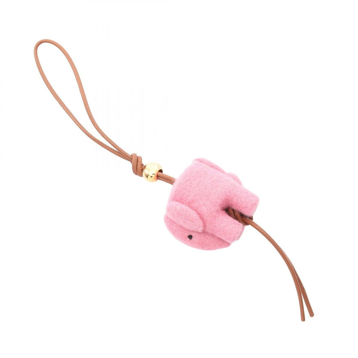 Loewe Charm Elephant Pink Leather — view 2