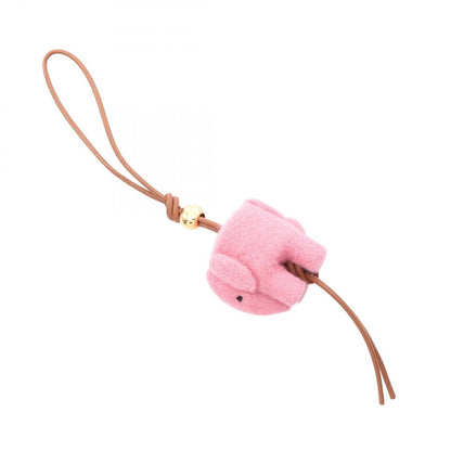 Loewe Charm Elephant Pink Leather — view 2