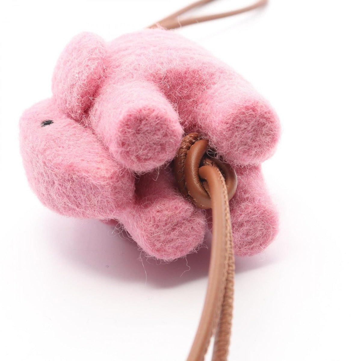 Loewe Charm Elephant Pink Leather — view 4
