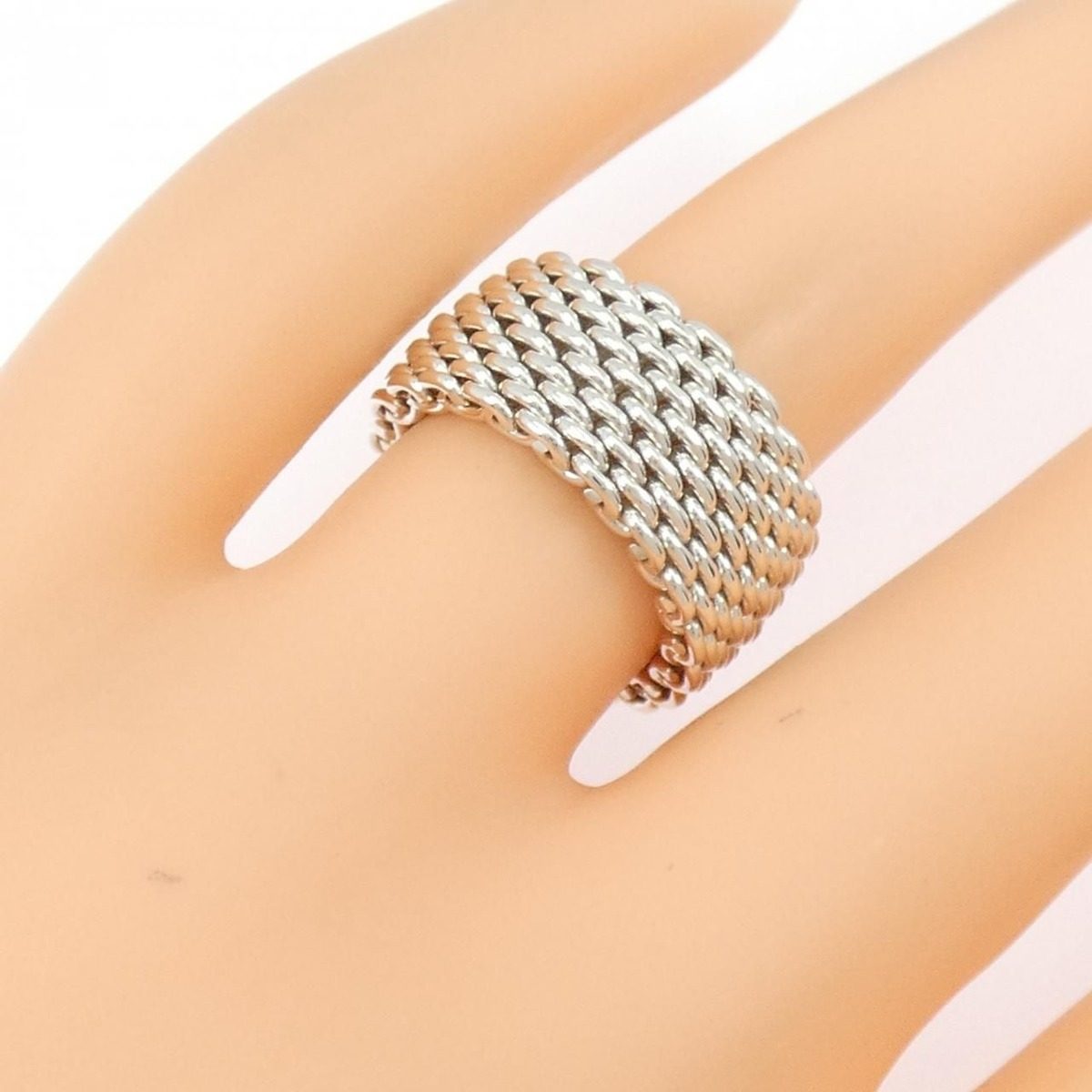 Tiffany & Co Mesh Ring — view 4