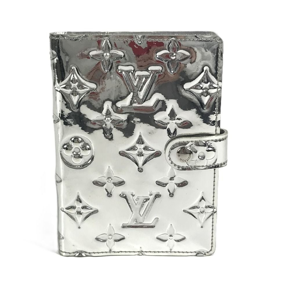Louis Vuitton Notebook Cover Agenda PM Leather Silver