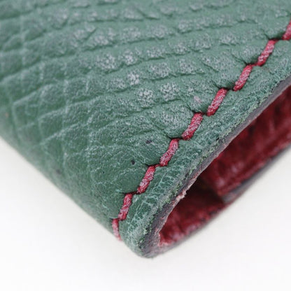 Hermes Alasif Post-it Case Leather □A Unisex Coin Case