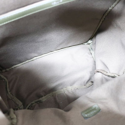 Celine Medium Trekking Backpack Rucksack Khaki Green Cotton Backpack