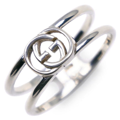 Gucci G Logo Ring Silver 925 Size 10 Ladies 2.0g Ring