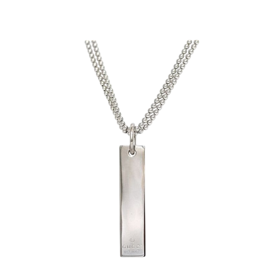 Gucci Necklace Silver 09840 925sv 0006