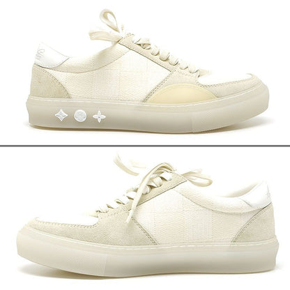 Unused Louis Vuitton LV Ori Line Damier Giant Low Cut Sneakers 1a9yu9 5.5 White