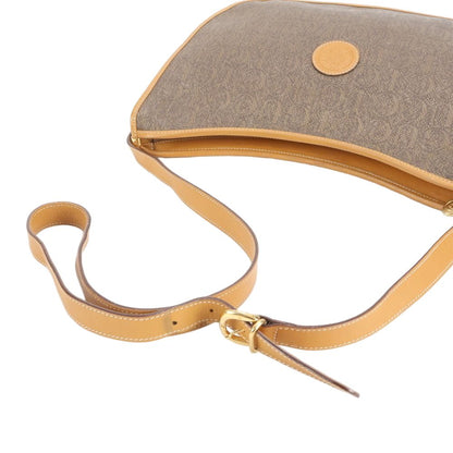 Gucci Vintage Leather Shoulder Bag Crossbody Brown — view 2
