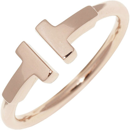 Tiffany & Co Rings 18K Pink Gold T-wire Ring
