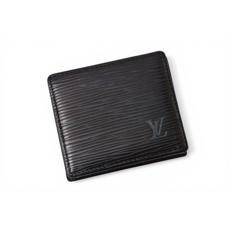 Louis Vuitton Coin Purse Vintage Epi Porte-Monnaie Boite Black — view 2