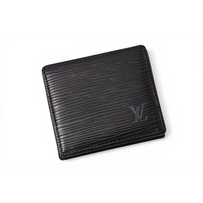 Louis Vuitton Coin Purse Vintage Epi Porte-Monnaie Boite Black — view 2
