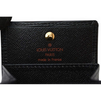 Louis Vuitton Coin Purse Vintage Epi Porte-Monnaie Boite Black — view 6