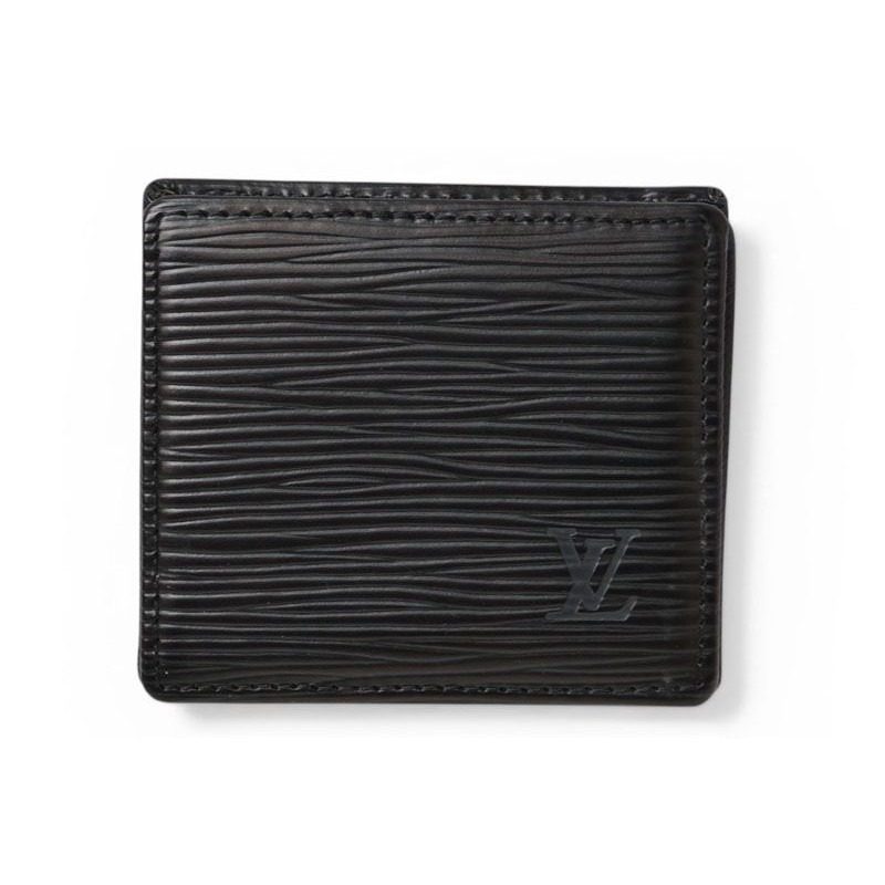 Louis Vuitton Coin Purse Vintage Epi Porte-Monnaie Boite Black