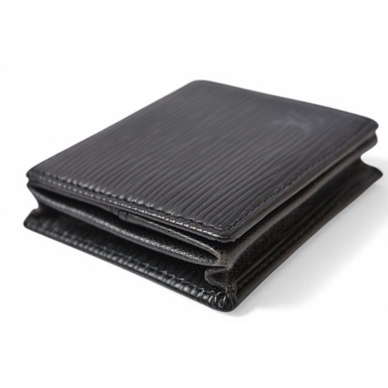 Louis Vuitton Coin Purse Vintage Epi Porte-Monnaie Boite Black — view 8