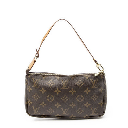 Louis Vuitton Pochette Brown Monogram Canvas Shoulder Bag — view 5