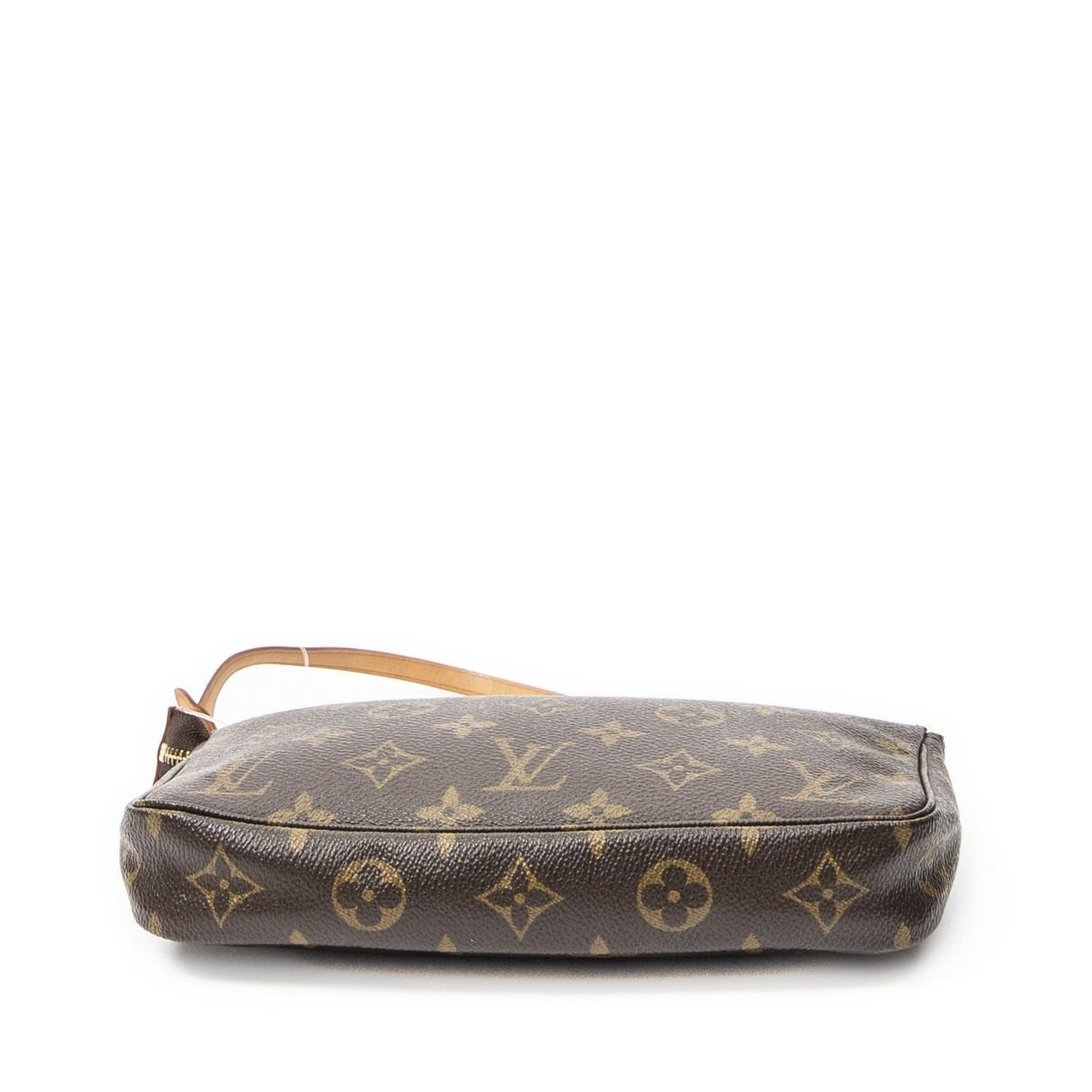 Louis Vuitton Pochette Brown Monogram Canvas Shoulder Bag — view 6