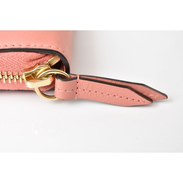 Gucci Wallet Long Round Zipper GG Marmont Ribbon Pink — view 8