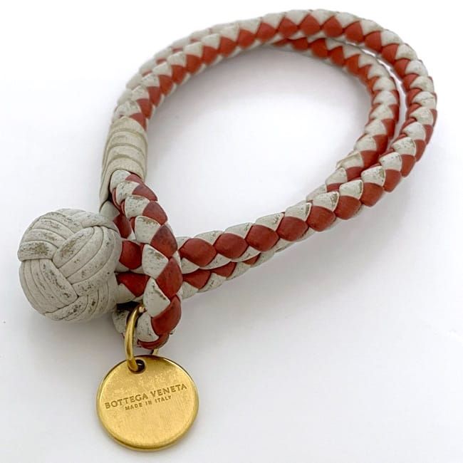 Bottega Veneta Bracelet Ec22715 White Red