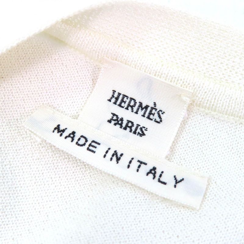 Hermes Silk Cotton Flamingo Party Twill Raine Crewneck Long Sleeve Pullover