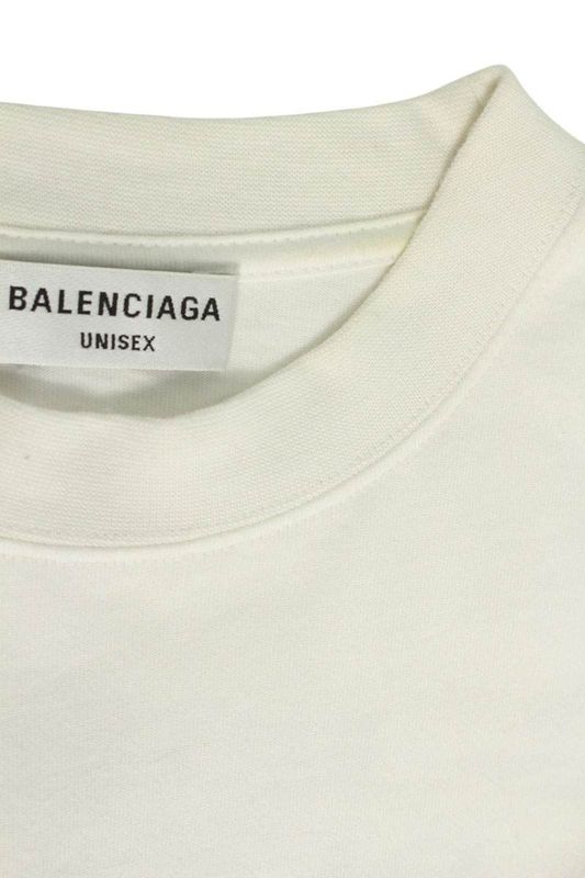 Balenciaga 22AW 612965 Tmvh6 Fashion Institute Print T-shirt Men's XXS