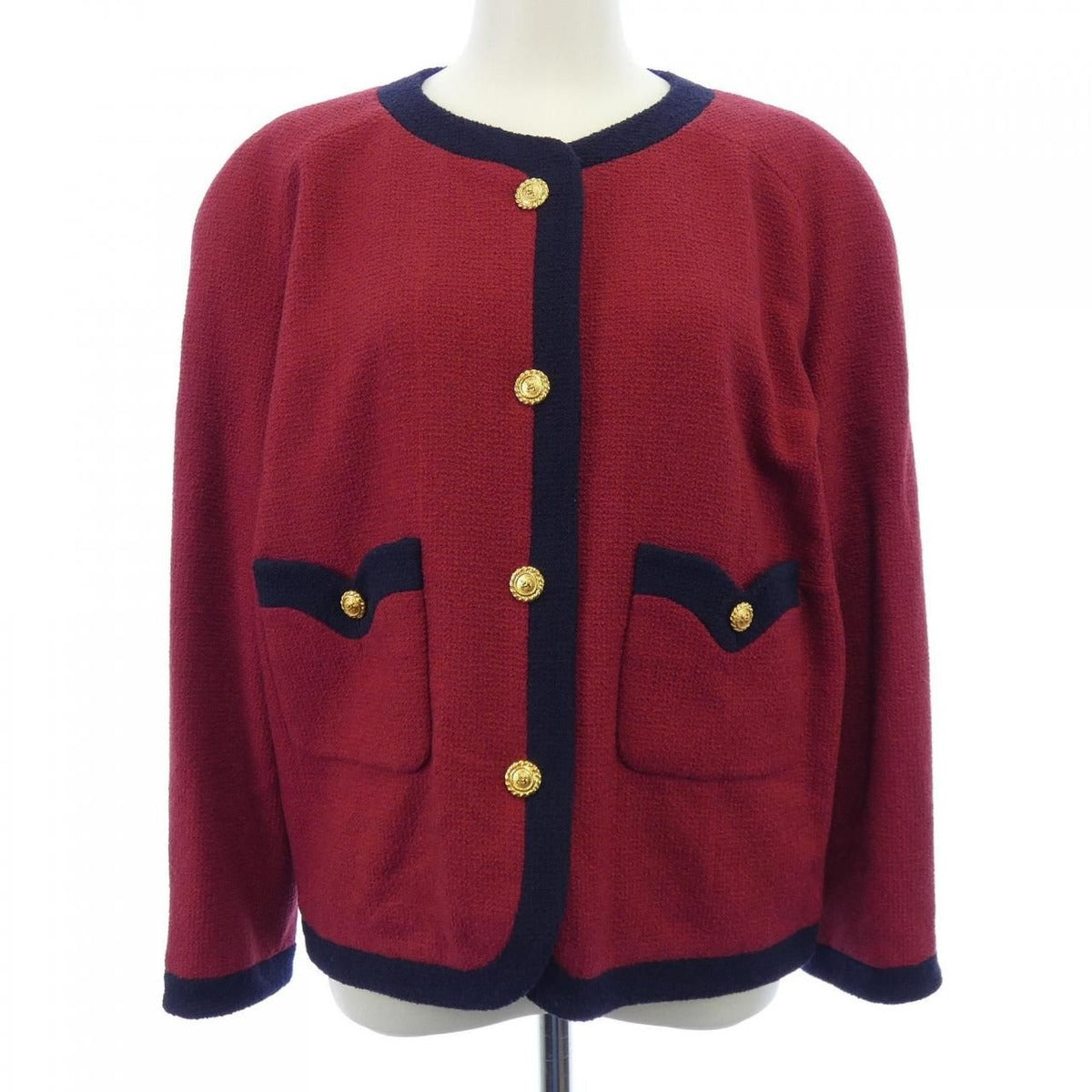Chanel Collarless Jacket 40