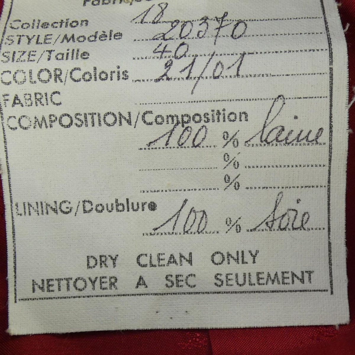 Chanel Collarless Jacket 40 — view 3