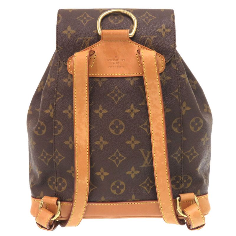 Louis Vuitton Montsourismm Monogram M51136 Backpack Sac Bag LV 1571 Louis