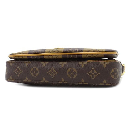Louis Vuitton Shoulder Bag Trio Messenger Monogram Stripe Monogram Stripe Gold