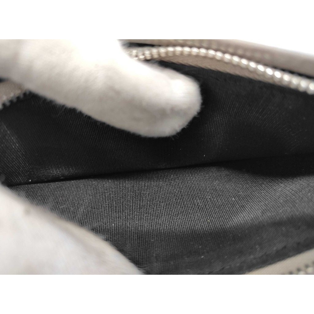 Dior Homme Wallet Gray Leather Bifold New — view 9