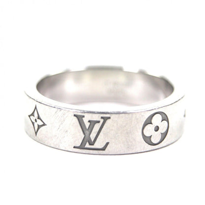 Louis Vuitton LV Mosaic Monogram Ring Silver
