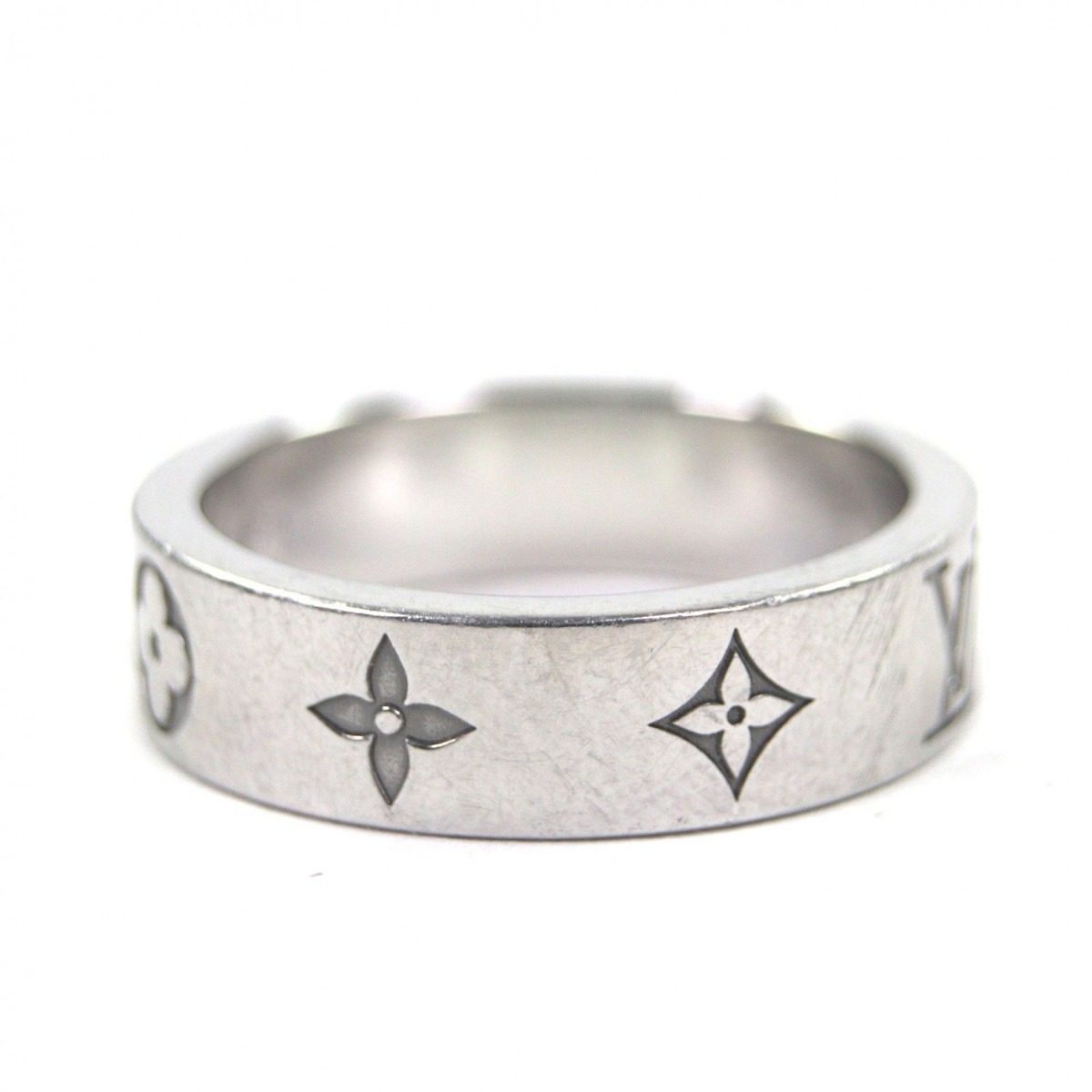 Louis Vuitton LV Mosaic Monogram Ring Silver — view 5