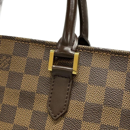 Louis Vuitton Tote Bag Damier Sac Pla (old Shape ) N51140 Ebène