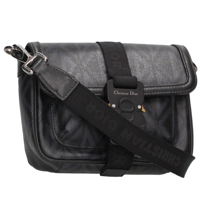 Dior Hit The Road Hit The Road CD Diamond Roller Coaster Buckle Shoulder Bag