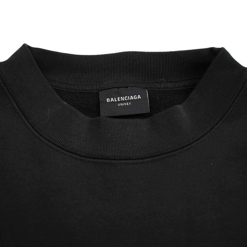 Balenciaga Activewear Logo Sweatshirt Reflector Logo Sweatshirt 697869 Tqvt8