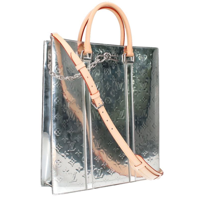 Louis Vuitton M45884 Sac Pla Mirror Canvas Hand Tote Bag Men's