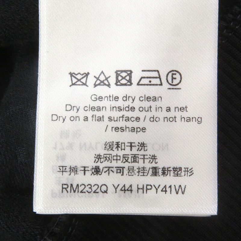 Louis Vuitton 2023 Hpy41w Monogram Pile Zip Hoodie Black 5l/rare Size With Box