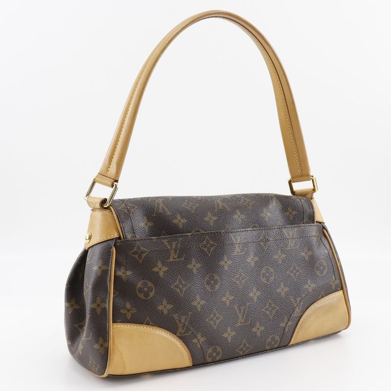 Louis Vuitton Beverly MM M40121 Monogram Canvas Brown Fl4007 Ladies Shoulder Bag