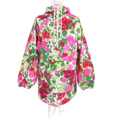 Gucci Ken Scott Gucci Ken Scott 650618 Cotton Rose Print Half Zip Hooded