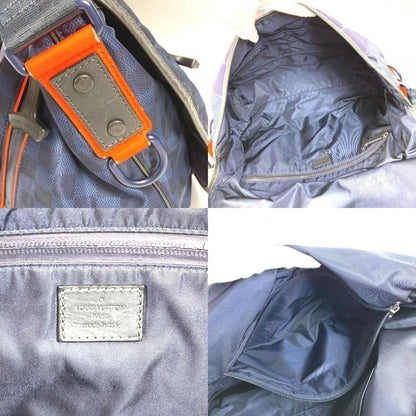 Louis Vuitton Shoulder Bag Challenge Messenger Bag N41240 Leather / Nylon Navy