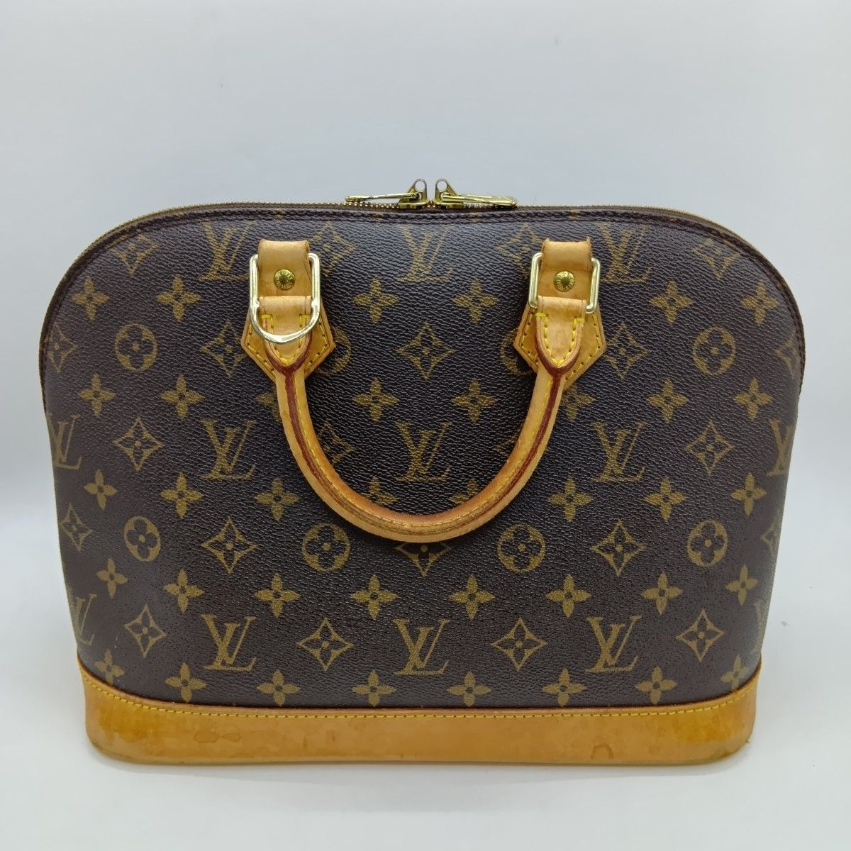 Louis Vuitton Monogram Alma Handbag M51130 Brown