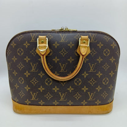 Louis Vuitton Monogram Alma Handbag M51130 Brown