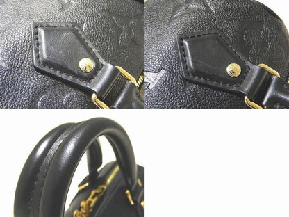 Louis Vuitton Speedy 20 Bandouliere 2WAY Handbag M58953 Empreinte Noir Black