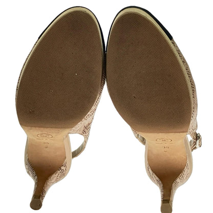 Chanel Ring Back Strap Sandals 22.5cm (8.86in)