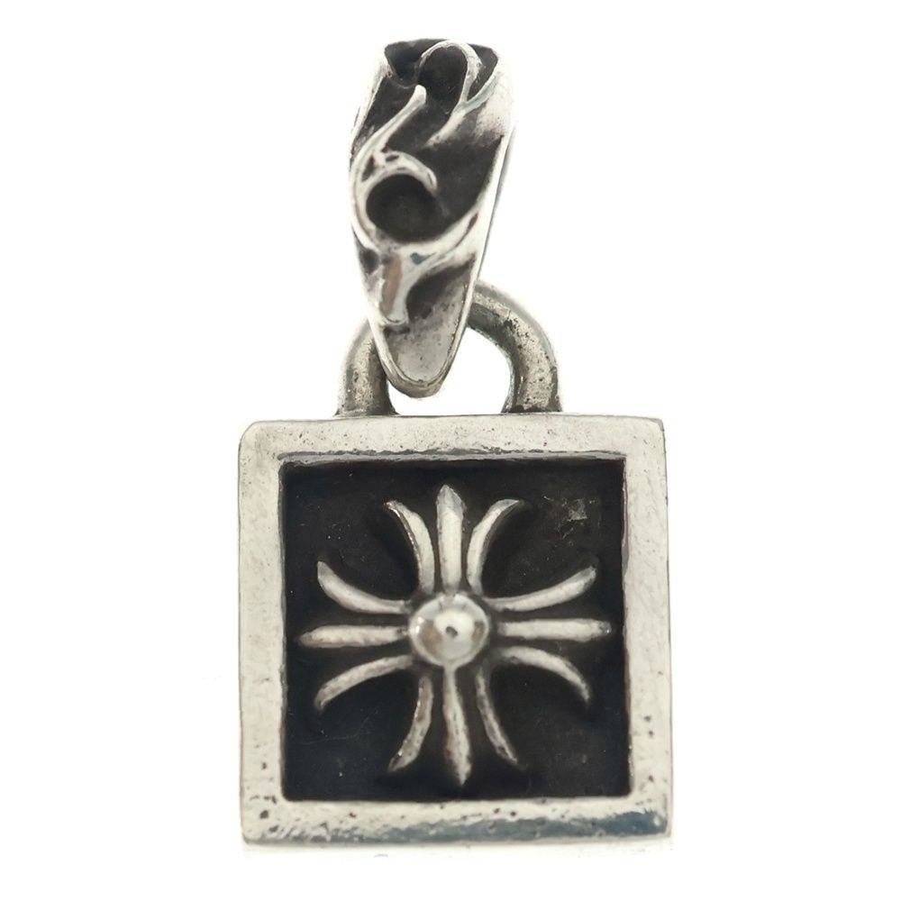 Chrome Hearts Framed CH Plus Charm Pendant Top Silver