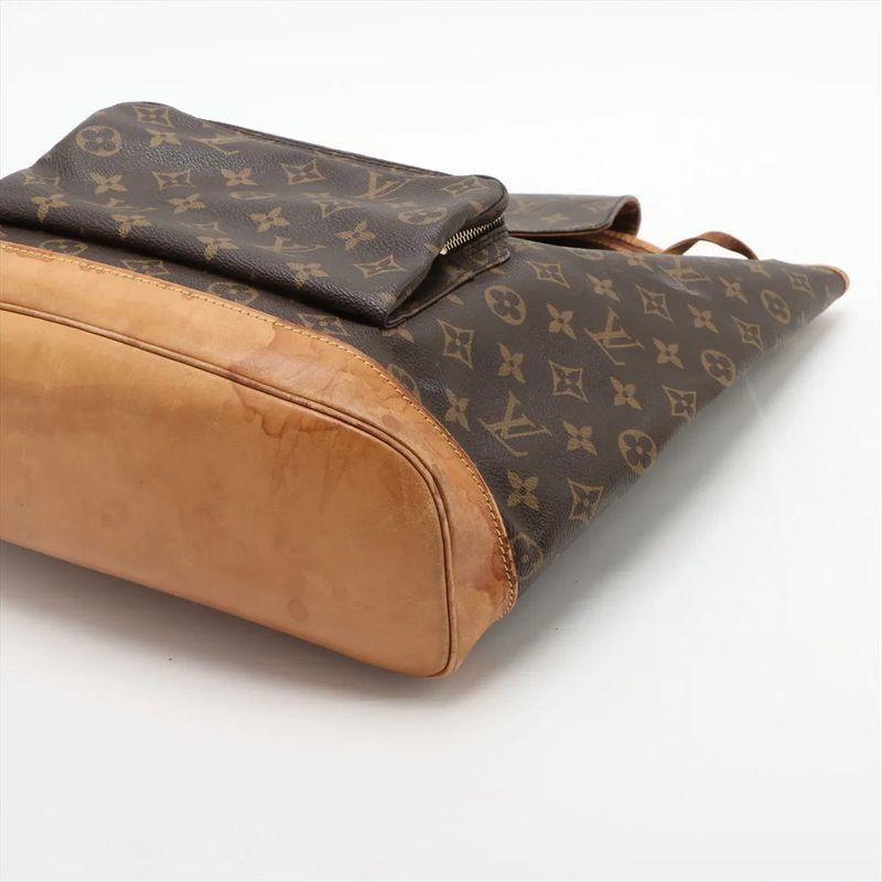 Louis Vuitton Monogram Montsouris GM M51135 Leather Backpack Sac Backpack Bag