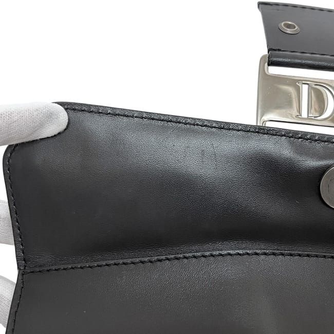 Christian Dior Shoulder Bag Street Chic Black