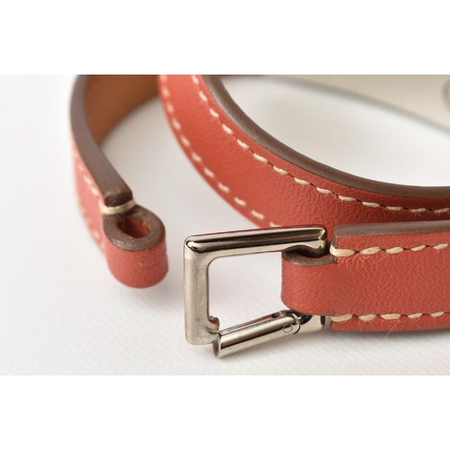 Hermes Bangle Bracelet Rival Doubletour XS Size — view 3