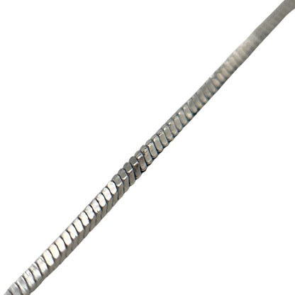 Christian DIOR Necklace With Logo Motif Logo Motif Silver