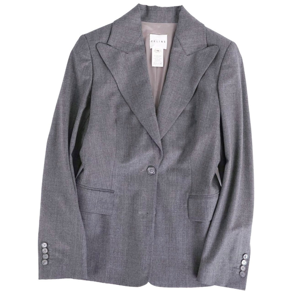 Celine Vintage Jacket Terrace Wool