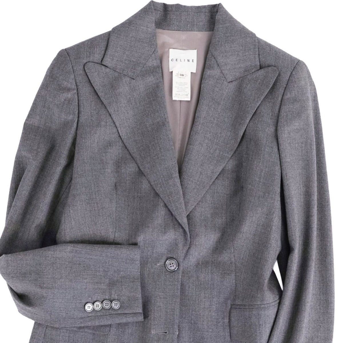 Celine Vintage Jacket Terrace Wool — view 2